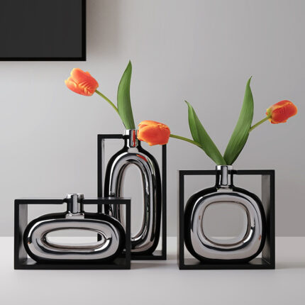 Kreative und luxuriöse Keramik Vase Ornamente