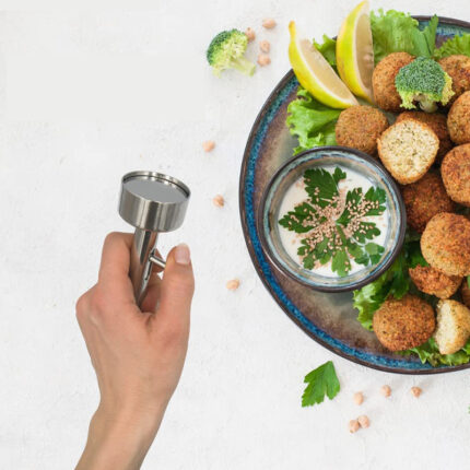 Edelstahl Salat Sandwich Herstellung Reis-Fleisch Knödel Artefakt