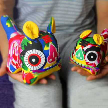 Handgemachtes Tuch Tiger im chinesischen Stil Folk Crafts Besonderes Geschenk