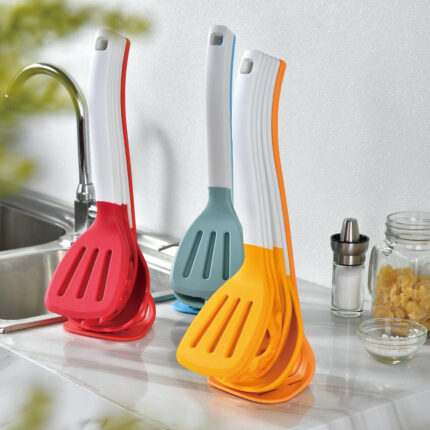 Nylon Vertikale Aufbewahrung Silikon-Küchen geschirr 6-teiliges Set