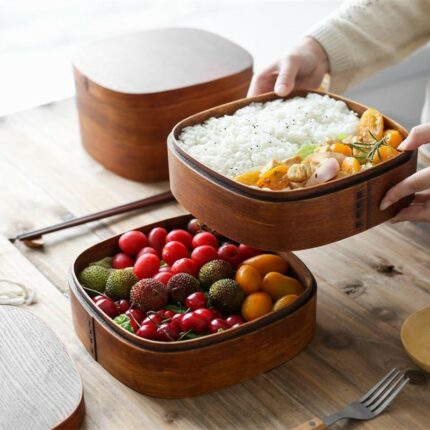 Kreative mehr schicht ige Bento Box im japanischen Stil