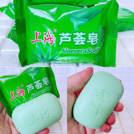 Shanghai Aloe Seife 85g Bad Reinigung
