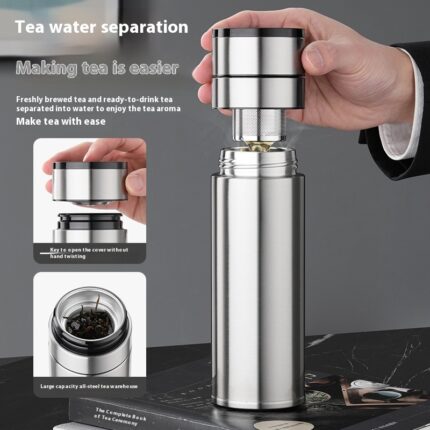 316 Edelstahl bequeme Auto Tee tasse