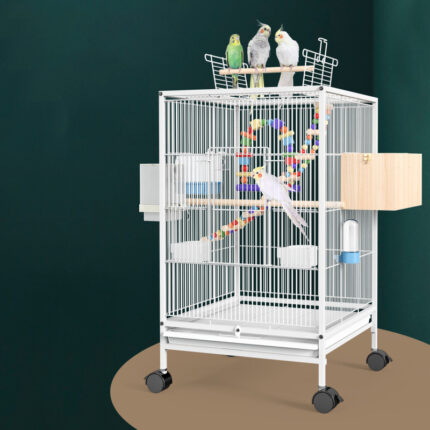 Papagei Xuanfeng Vogel Käfig Mit Feeder Spielzeug Gras Nest Zucht Box