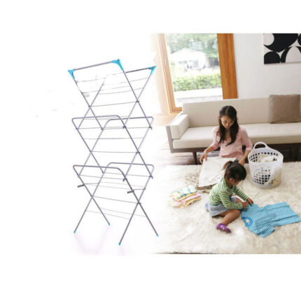 Eisen Falten Kleidung Rack