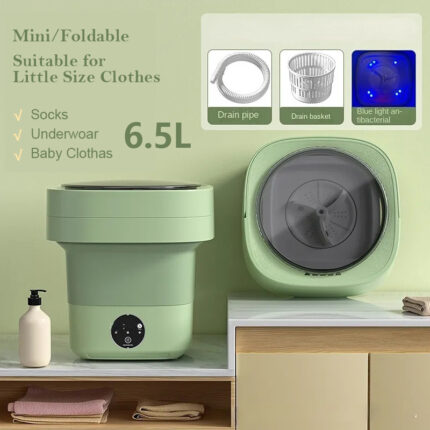 Folding Waschen Maschine Mini Tragbare Trocknen