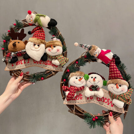 Weihnachts reben Ring Dekorationen Anhänger