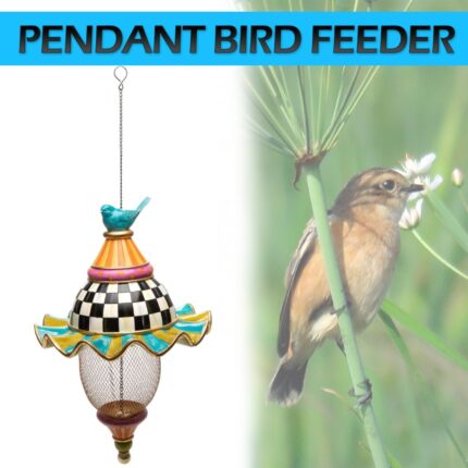 Metall Vogel Feeder Kreative Muster Vogelhaus Hängen Dekor Garten Hof Fenster Papagei Fütterung Anhänger Dekoration