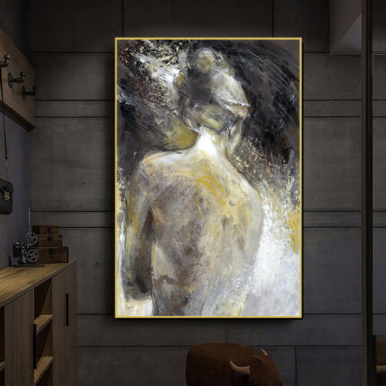 Kunst abstraktes Leinwand dekoratives Plakat