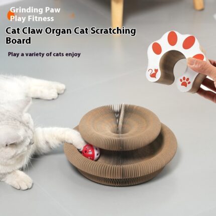 Orgel-Katzen kratz brett starkes magnetisches faltbares Selbst-Hi-Spielzeug