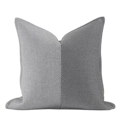 Silber Schlankes gespleißtes Kissen Einfaches und Luxus Sofa quadratisch