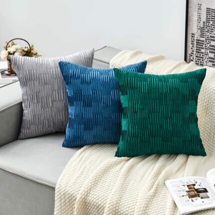 Samt Kissen bezug Textur Weiches und Bequemes Auto und Sofa Wohnzimmer Schlafzimmer