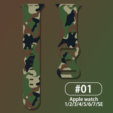 Schmetterling Schnalle Armband Camouflage Muster Personalisierte Druck