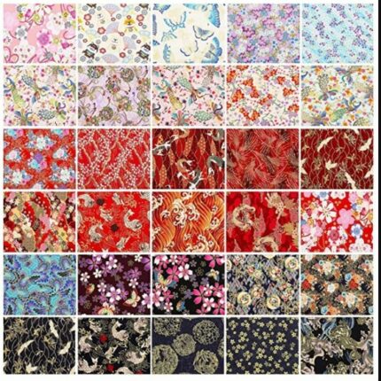 Diy Handarbeit Patchwork Gruppe Reine Baumwolle Verdickt Baumwolle Hanf Gedruckt Stoff