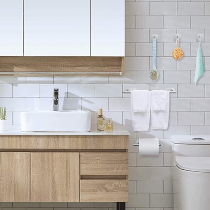 Nagel freie Kleidung Haken Badezimmer Anhänger Kit