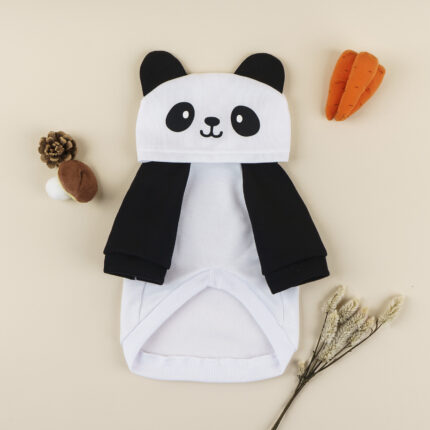 Cartoon Haustier Panda-förmiger Pullover