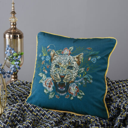 Wohnzimmer Sofa Retro Quaste Rückenlehne Kissen Kissen Taille Kissen mit Kern