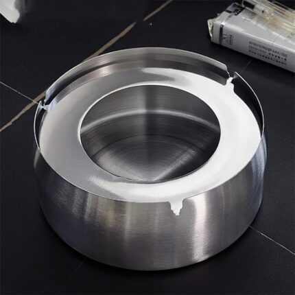 Stainless Steel Ash Tray Round Ashtray