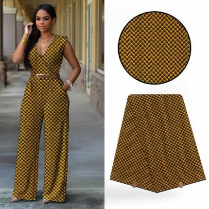 Afrikanische Batik Baumwolle Stoff Weichen Druck