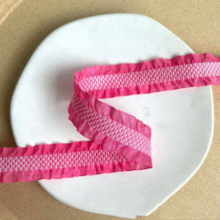 Seiden farbige Bänder Bogen Haar Zubehör DIY Material