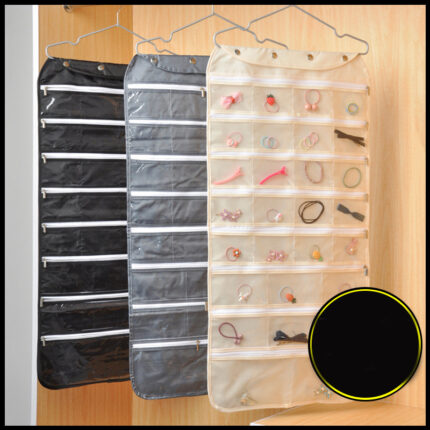 Kleiderschrank Hängende Art Doppelseitige Zipper Lagerung Tasche