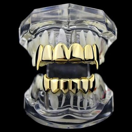 Ebay Amazon Hot Sale New HIPHOP Gold Tooth Socket Gold Grillz