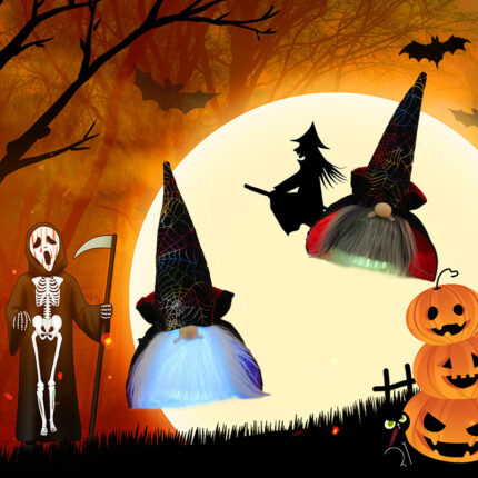 New Halloween Seven-color Tape Lights Doll