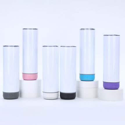Sublimation 20oz Bluetooth Audio Cup Kreativ 304 Edelstahl Vakuum becher Doppels chicht Vakuum becher