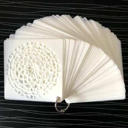 48 Mandala Hilfs Malerei Vorlagen Stein Farbe Malerei Kreative DIY Handgemachte Vorlagen