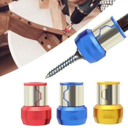 Magnetic Drill Bit Base Alloy Electric Magnetic Ring Screwdriver