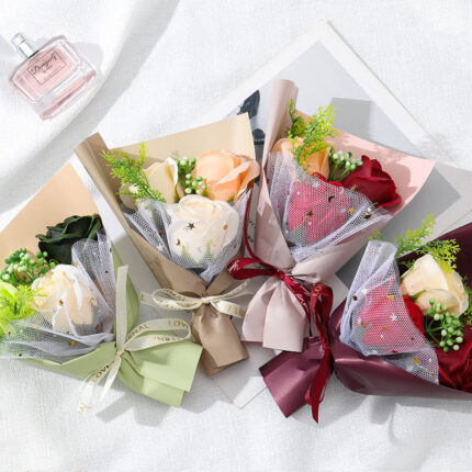 Simulation Rose Seife Blume 520 Valentinstag Geschenk an Freundin