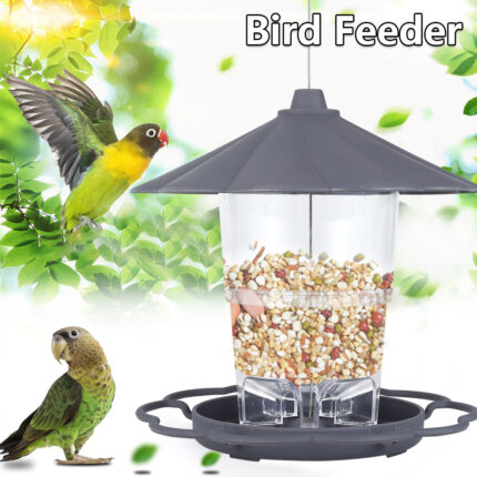 Opvouwbare Wilde Vogels Feeder Opknoping Birdcage Tuin Hof Outdoor Decoratie Erfüllt Afneembaar Dak Grote Capaciteit Schalen