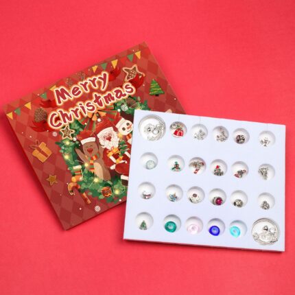 24 Grid Weihnachts elch Blind Box Armband Anzug