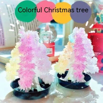 Diy Bewässerung Wachsender Kristall papier baum Magischer Weihnachts baum