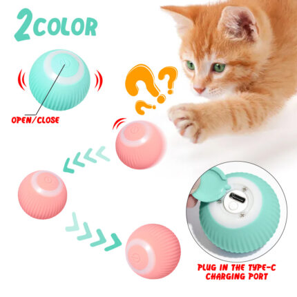 Kätzchen Schwerkraft Intelligent Rolling Ball Tease