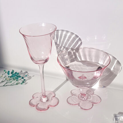 Nischen glas Kelch Kristall Mädchen Blume
