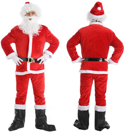 Weihnachts kostüm Herren-und Damen bekleidung voller Satz Performance-Kostüm