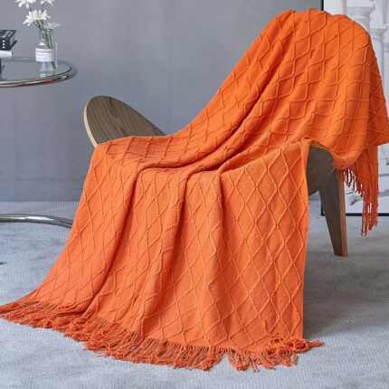 Knitted Blanket Sofa Cover Cover Blanket Office Air Conditioner