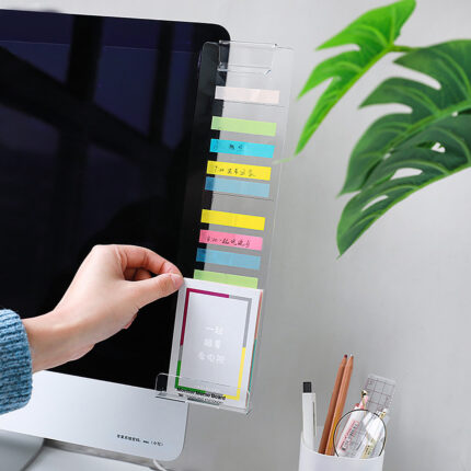 Acrylic Note Whiteboard Computer Screen Note Board