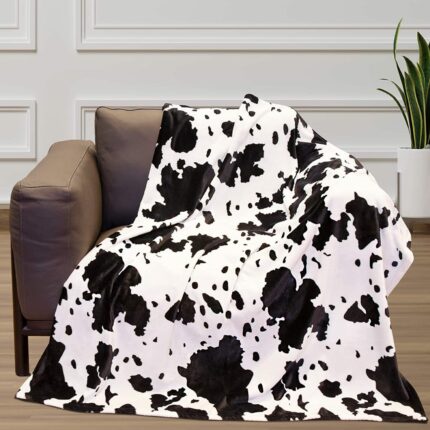 Kuhdruck decke Digital flanell