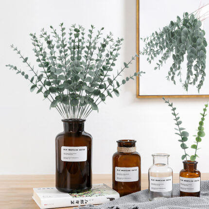 Euclidean Simulation Of Green Plants And Indoor Decorative Artificial Flowers
