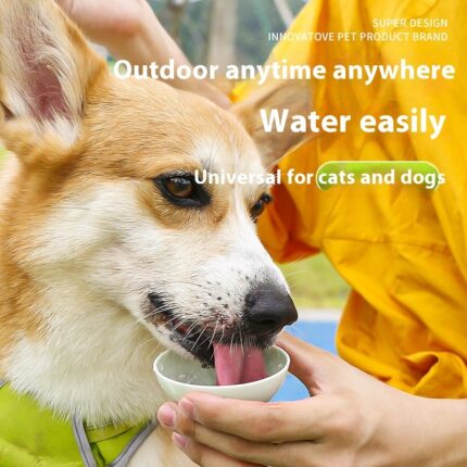 Outdoor-Wasser becher für Hunde tragbare Trinkwasser geräte im Freien