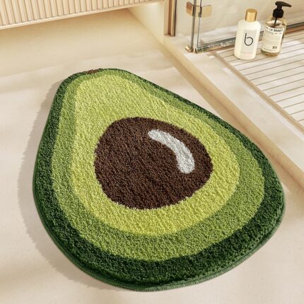 Ins Fruit Home Bathroom Entrance Floor Mat Entry