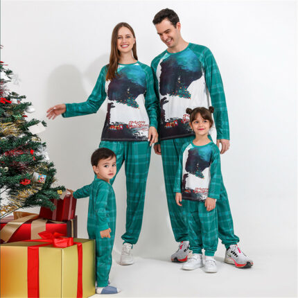 Familie Baby Jungen Mädchen Damen Männer Weihnachten Dinosaurier Pyjama Set