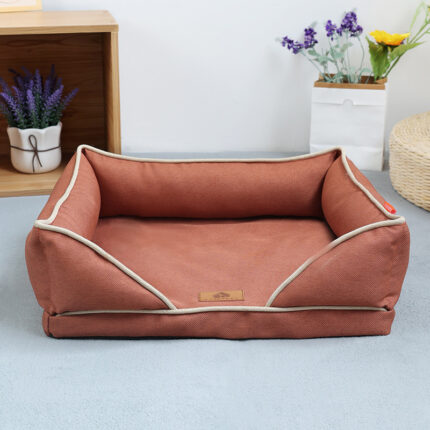 Linen Square Nest Removable And Washable Four Seasons Universal Kennel Dogs Bed