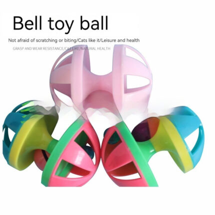 Katzen spielzeug Ball Hantel mit Haustier zubehör aus Kunststoff