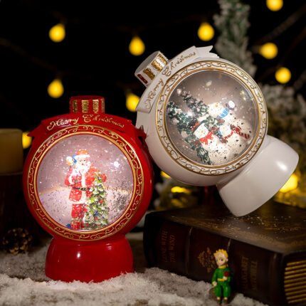 Schneeflocke Ball Automatische Schnee-Musik-Box Weihnachts dekoration