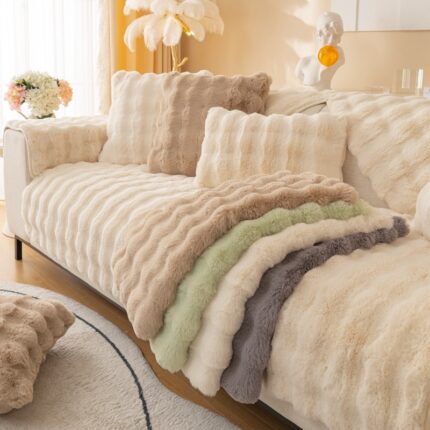 Winter verdicktes Kaninchen Plüsch modernes Sofa Kissen