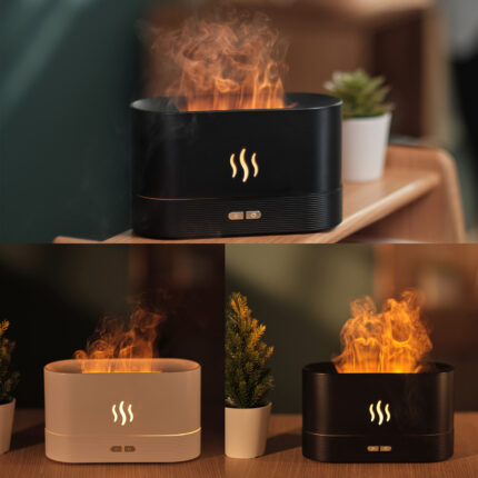 Stumm Simulation Flamme Von Flamme Aroma Luftbefeuchter