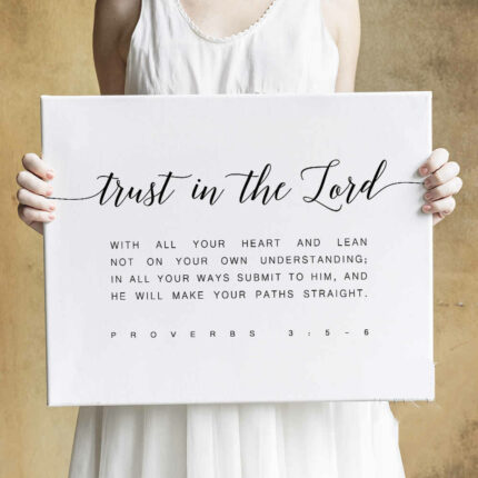 Blessing Bible Wall Art Print Canvas Painting